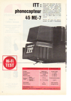 ITT 45-ME-7-TEST-fr - Manual